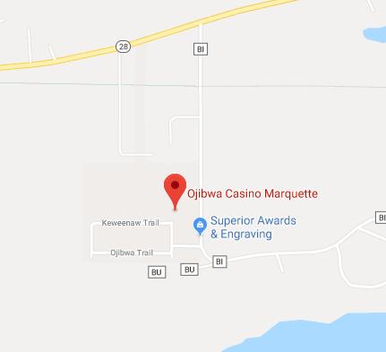 Find Ojibwa Casino of Marquette on Google Maps