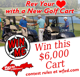 Register to win a new golf cart