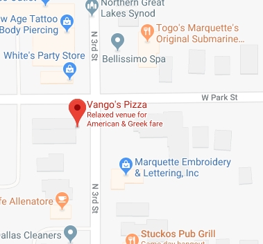 Visit Vango's in Marquette