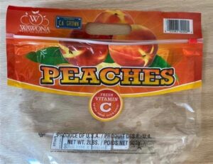 ALDI Voluntarily Recalls Assorted Peaches from Wawona Packing Company LLC August 19, 2020