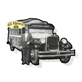 Old fashioned car